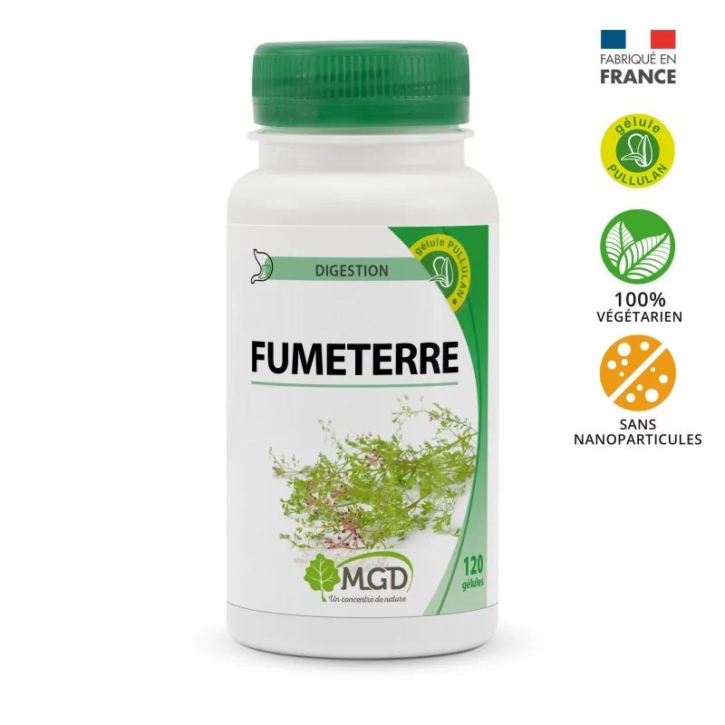 Mgd nature MGD FUMETERRE 120 GELULES