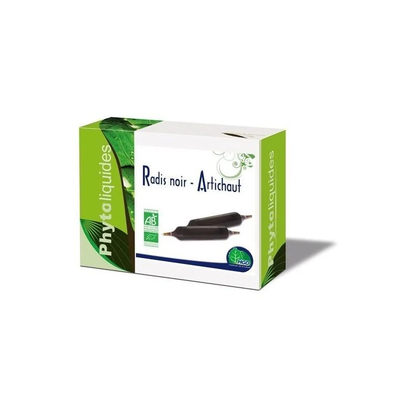 Mgd nature MGD NATURE radis noir - artichaut bio 10 ampoules