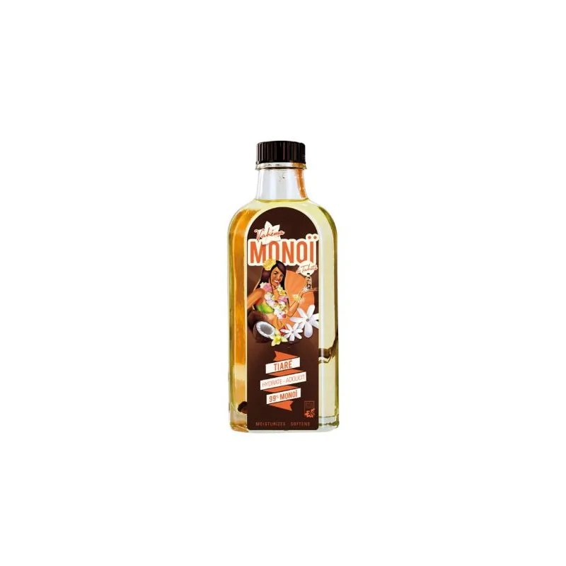 MONOI DE TAHITI MONOI DE TAHITI 99% TIARE CHEVEUX ET CORPS HYDRATE ET ADOUCIT 100ML
