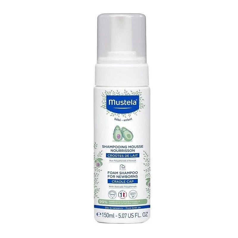 MUSTELA MUSTELA SHAMPOOING MOUSSE NOURRISSON DIFFUSEUR 150ML