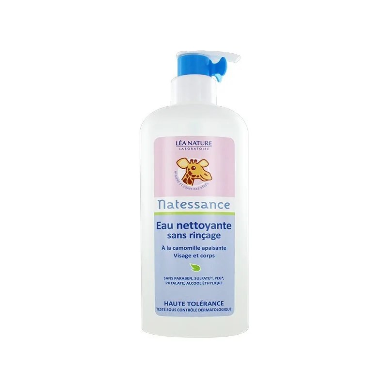 NATESSANCE Natessance Bébé Eau Nettoyante 500Ml