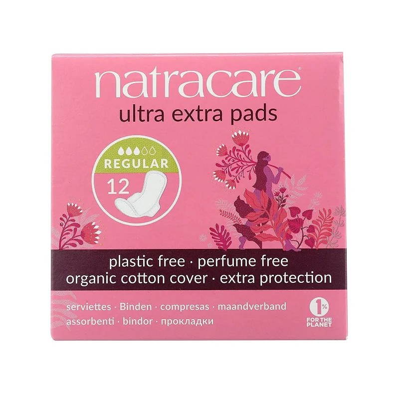 natracare Natracare SERVIETTE ULTRA EXTRA NORMAL 12 U