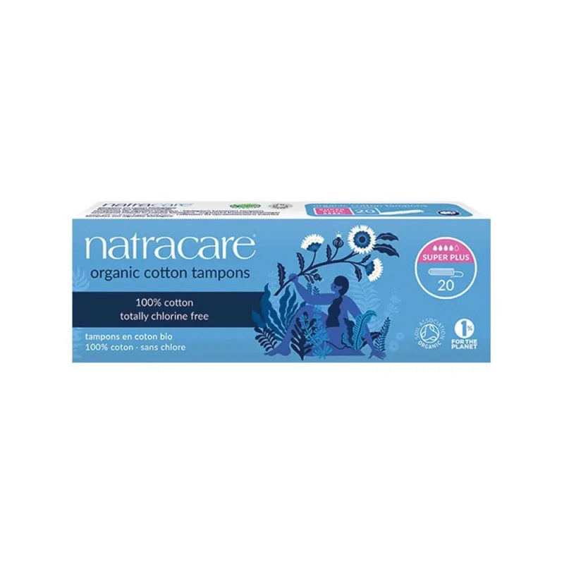 natracare natracare tampons super plus sans applicateur 20u