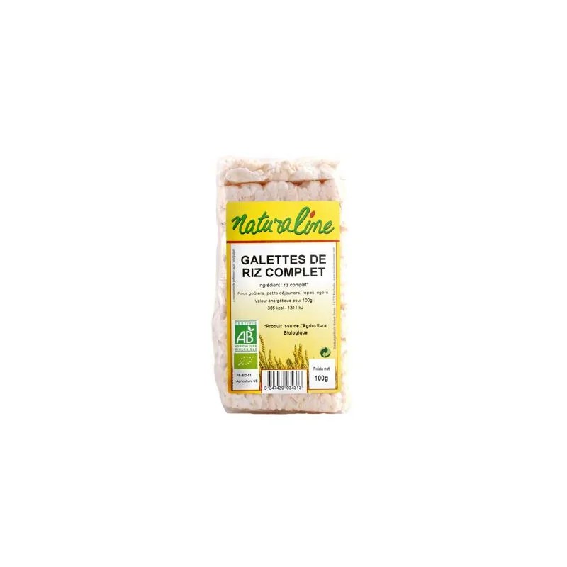 NATURALINE NATURALINE GALETTES DE RIZ COMPLET 100G