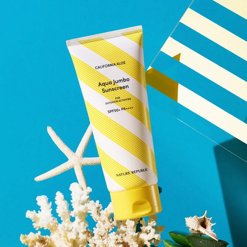 Nature Republic NATURE REPUBLIC ALOE AQUA JUMBO SUNSCREEN SPF50+ 250 ml