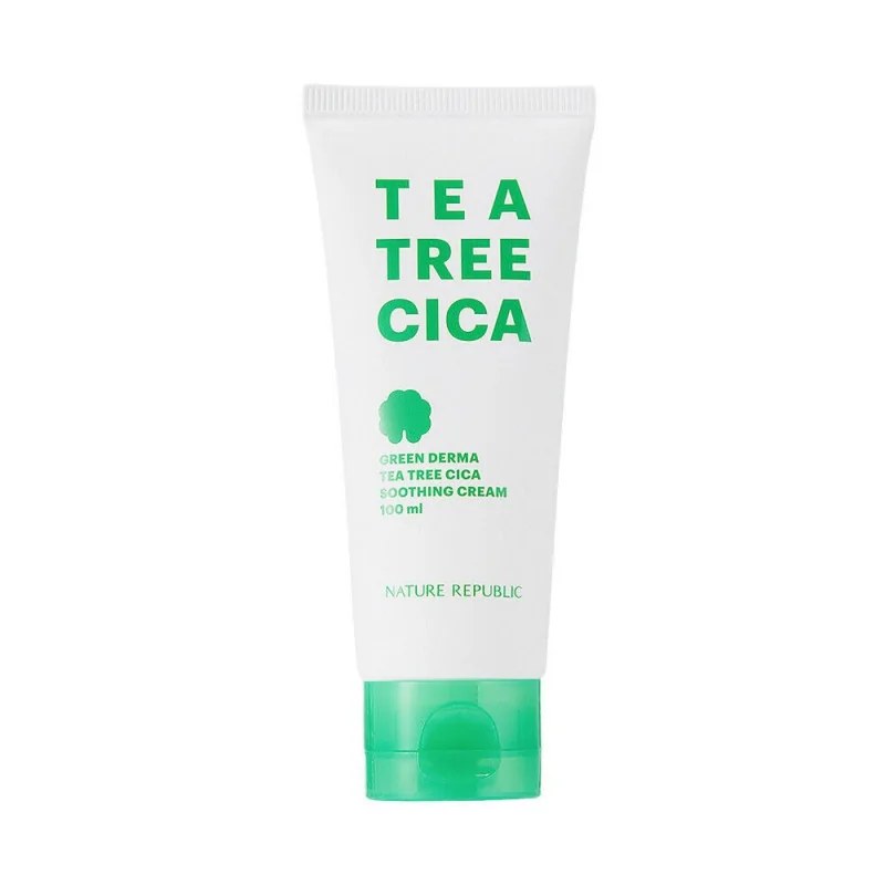 Nature Republic NATURE REPUBLIC Green Derma Tea Tree Cica Soothing Cream 100ml