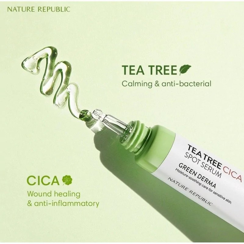 Nature Republic nature republic Green Derma Tea Tree Cica Spot Serum — vue 2