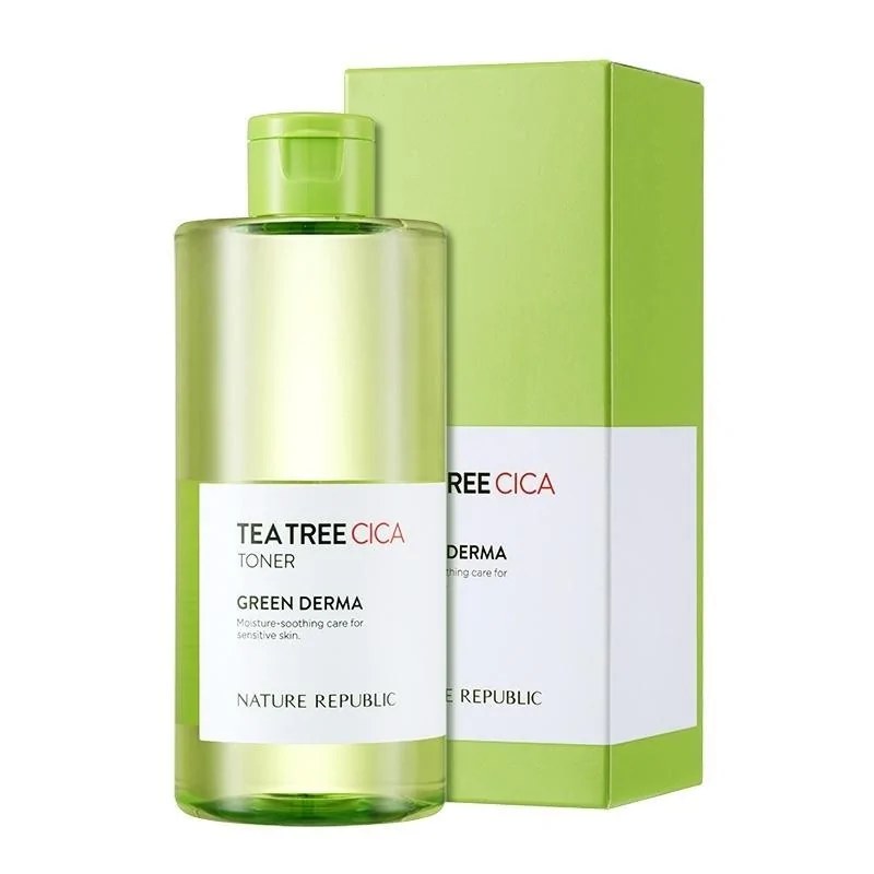 Nature Republic Nature Republic GREEN DERMA TEA TREE CICA TONER 300ml