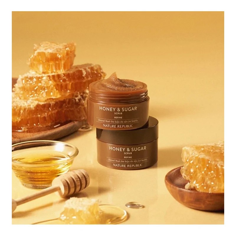 Nature Republic NATURE REPUBLIC NATURAL MADE HONEY&SUGAR SCRUB 85g — vue 2