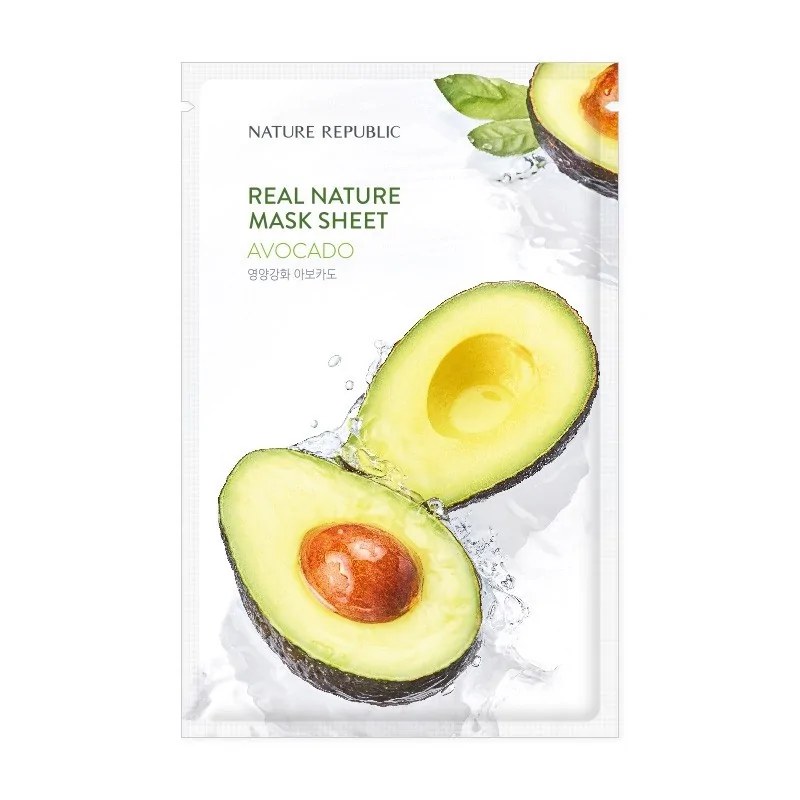 Nature Republic NATURE REPUBLIC REAL NATURAL AVOCADO MASK SHEET 23g