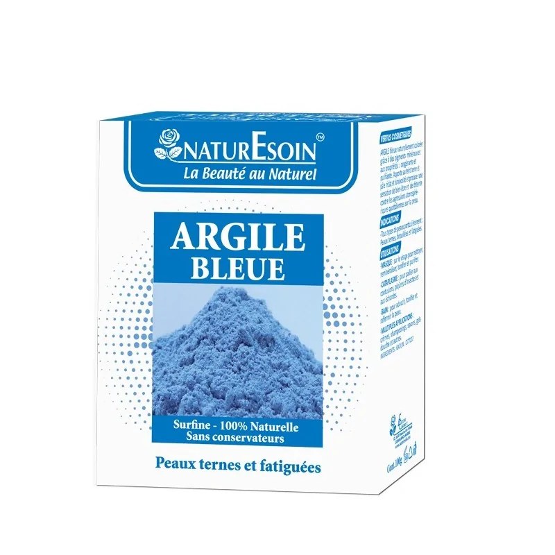 NATURE SOIN NATURE SOIN ARGILE BLEUE peaux ternes et fatiguées 100 g