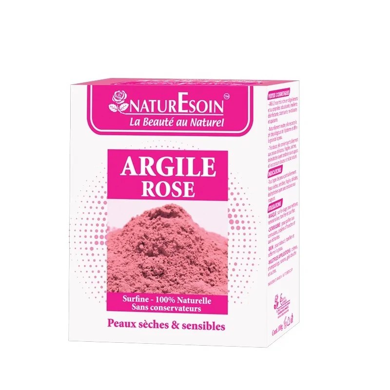 NATURE SOIN NATURE SOIN ARGILE ROSE 100 g