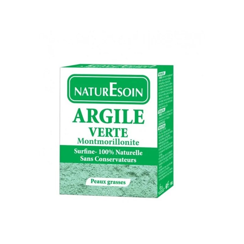 NATURE SOIN NATURE SOIN ARGILE VERTE 100g