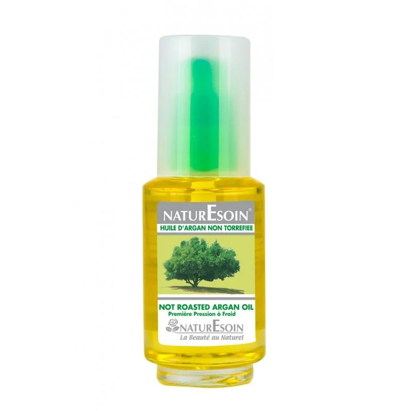 NATURE SOIN NATURE SOIN  HUILE D’ARGAN NON TORREFIEE 1ère PRESSION 50ml