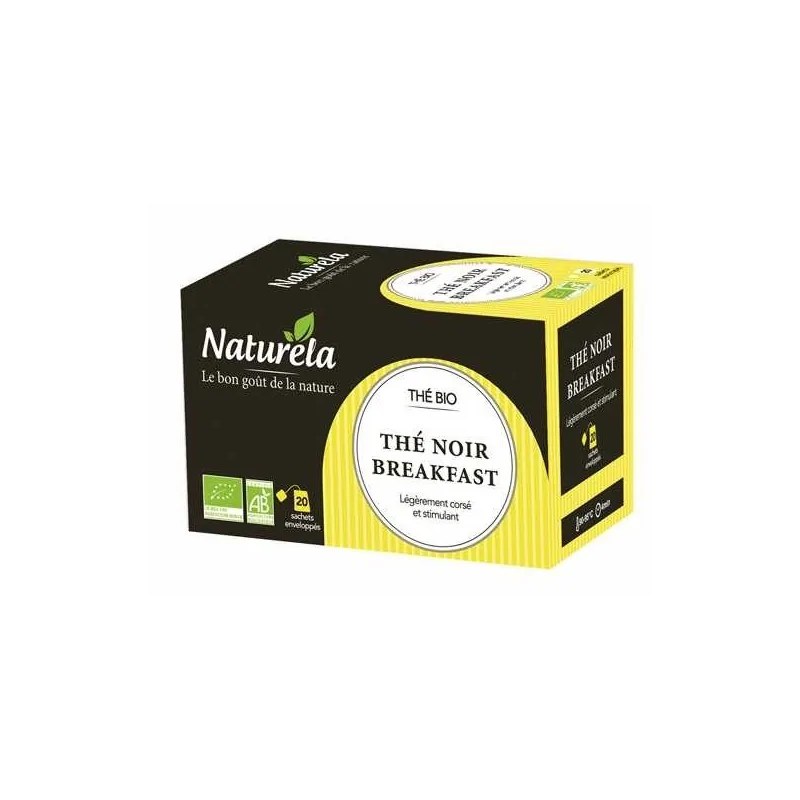 NATURELA NATURELA THE NOIR BREAKFAST CEYLAN 20 X 2 G