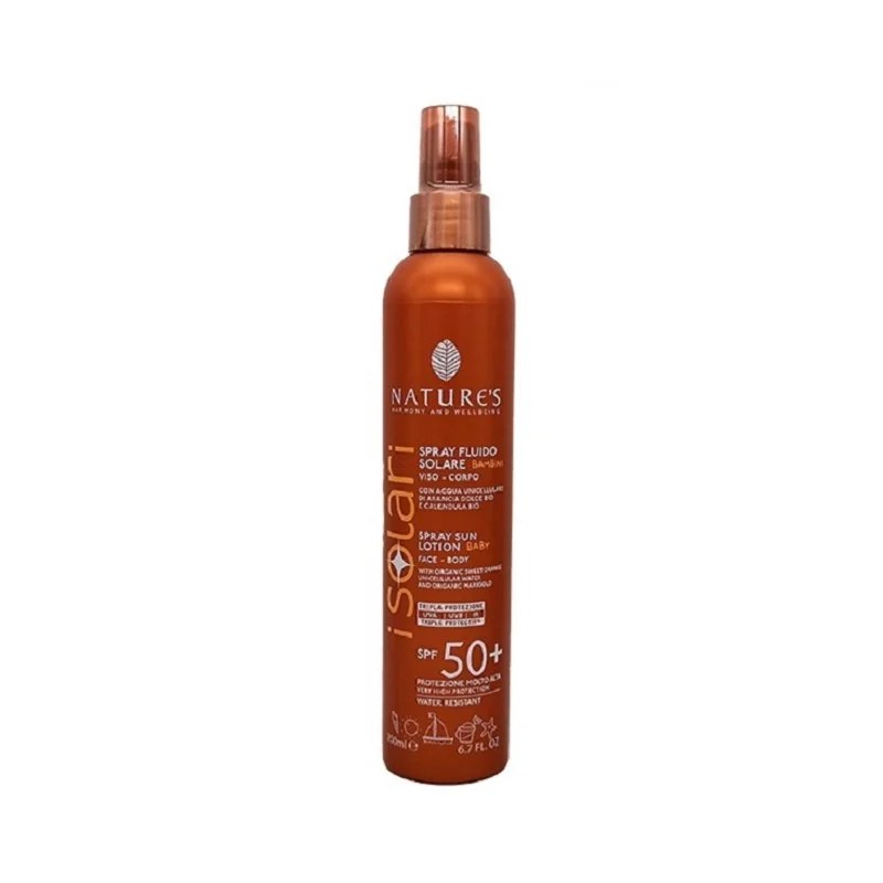 Natures Isolari Natures Isolari Spray Fluide Solaire Baby Spf50+ 200ml