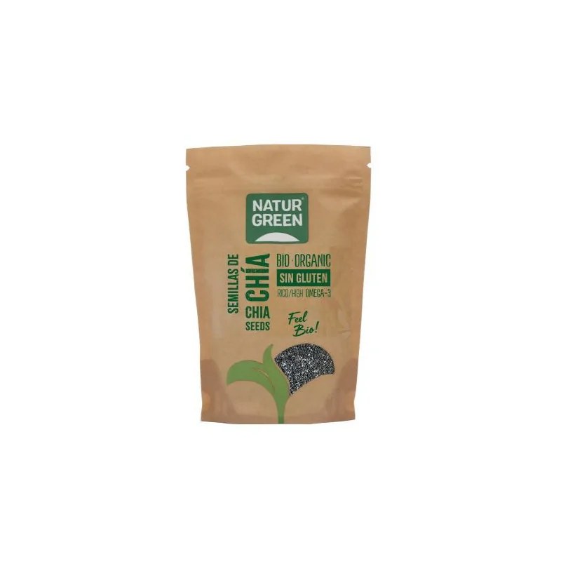 NaturGreen NaturGreen Graines de Chia BIO 200g - Sans Gluten -