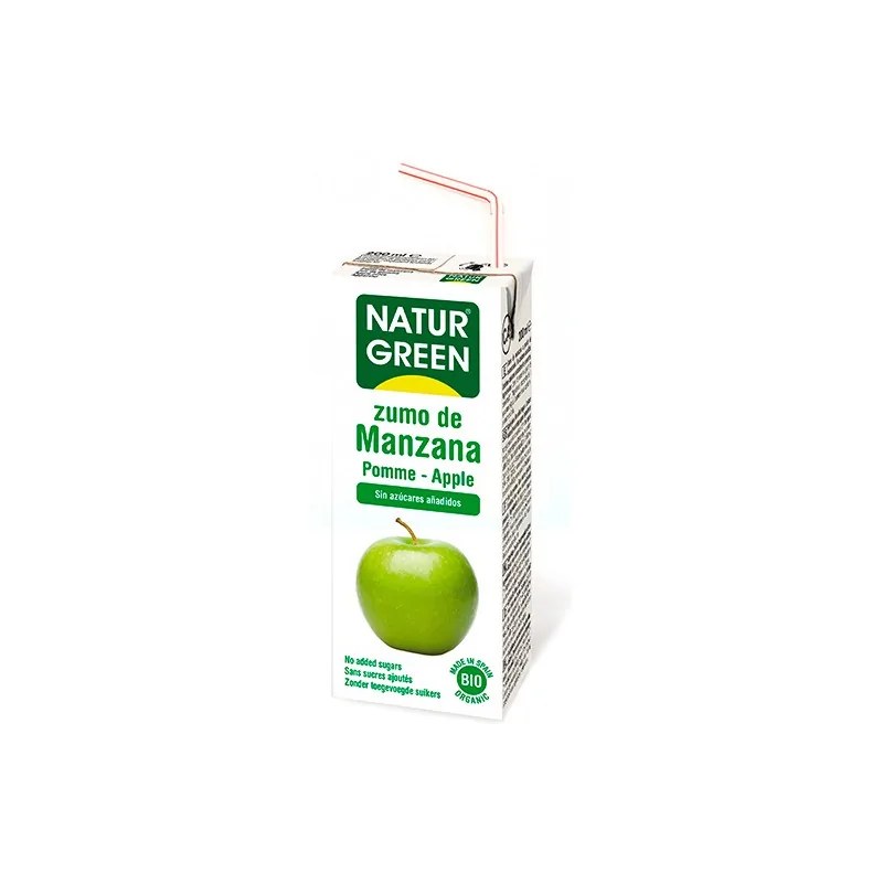 NaturGreen Naturgreen PUR JUS DE POMME 200ML