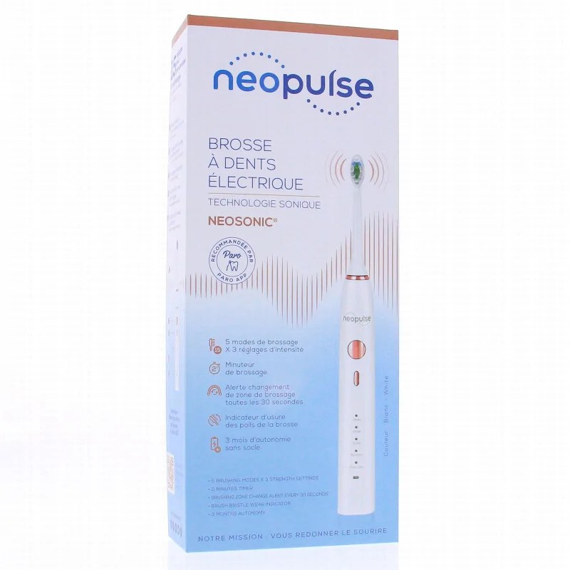 NEOPULSE NEOPULSE BROSSE A DENTS ELECTRIQUE NEOSONIC BLANCHE