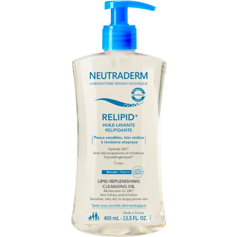 NEUTRADERM  Neutraderm huile lavante RELIPIDANTE 400ml