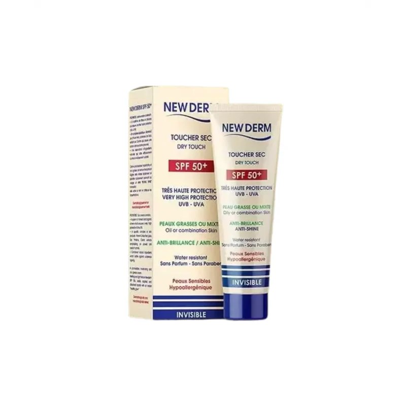 Newderm  New derm Ecran Invisible Toucher sec spf50+ 50 ML
