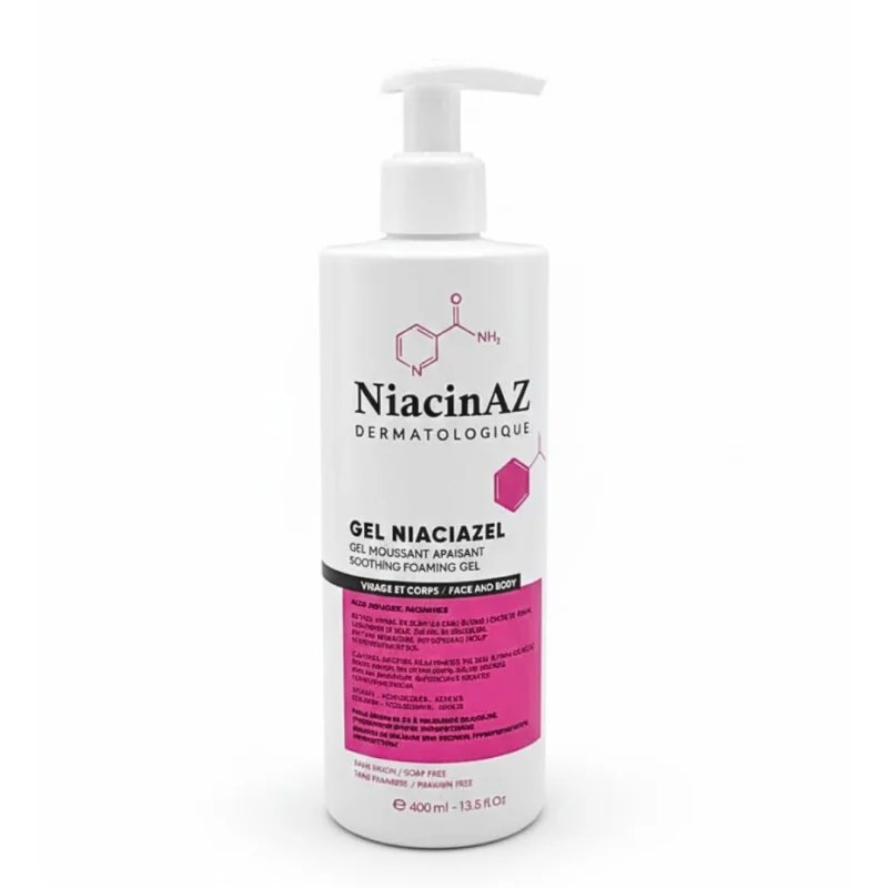 NiacinAZ Niacinaz Niaciazel Gel Moussant 400ml