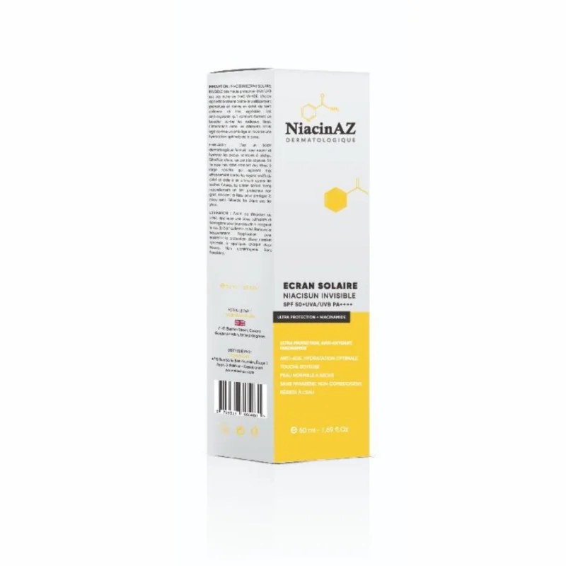 NiacinAZ NiacinAZ NIACISUN Invisible Ecran solaire 50ml