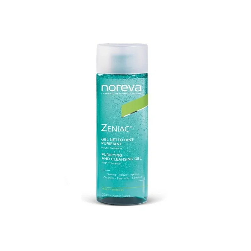 noreva NOREVA ZENIAC GEL NETTOYANT PURIFIANT 200ML HAUTE TOLÉRANCE - VISAGE ET CORPS