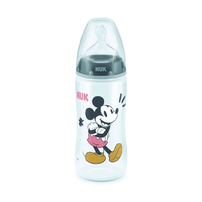 NUK NUK Biberon Mickey pp Température 6-18m 300ml