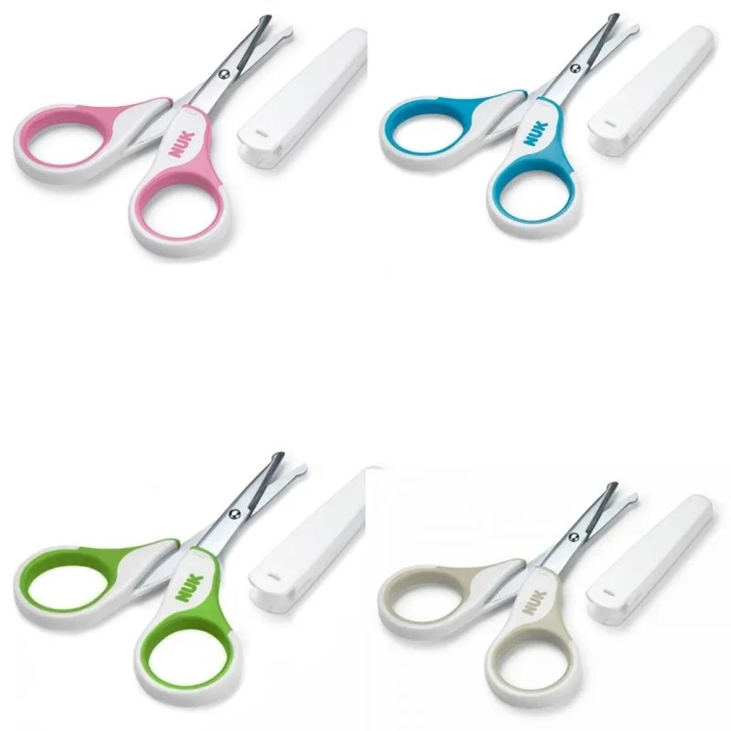 NUK NUK Ciseaux Bouts Ronds Avec Etui