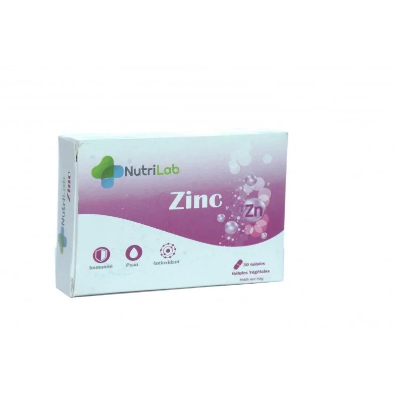 NutriLab  NutriLab ZINC 30 gélules