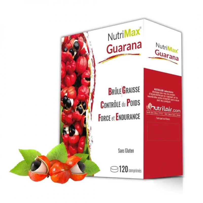 NUTRIMAX Nutrimax Guarana 120 Comprimés
