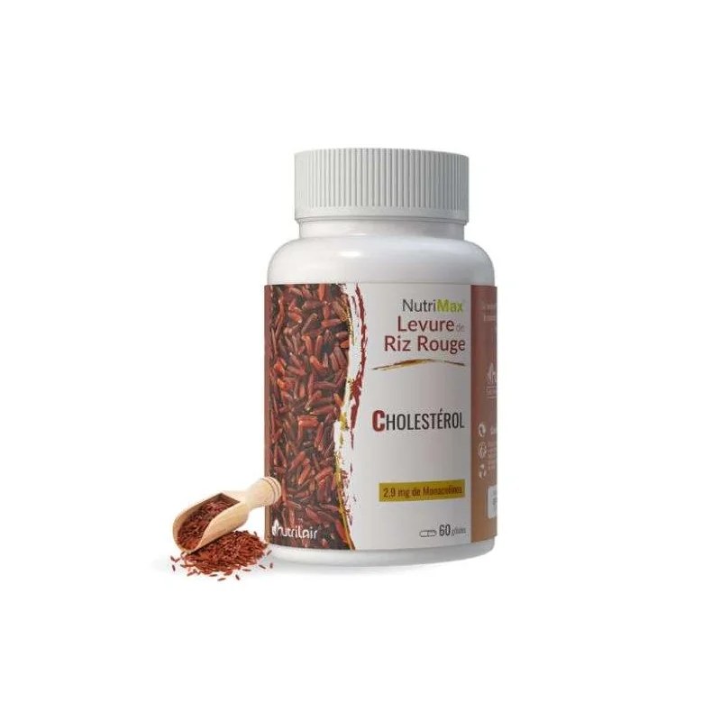 NUTRIMAX NUTRIMAX LEVURE DE RIZ ROUGE 60 GELULES A 240 MG