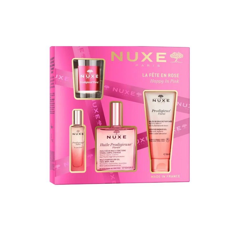 NUXE NUXE COFFRET HAPPY IN PINK LA FETE EN ROSE