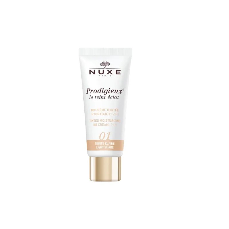 NUXE NUXE PRODIGIEUX LE TEINT ECLAT 01 BB CREME HYDRATANTE CLAIRE 30 ML