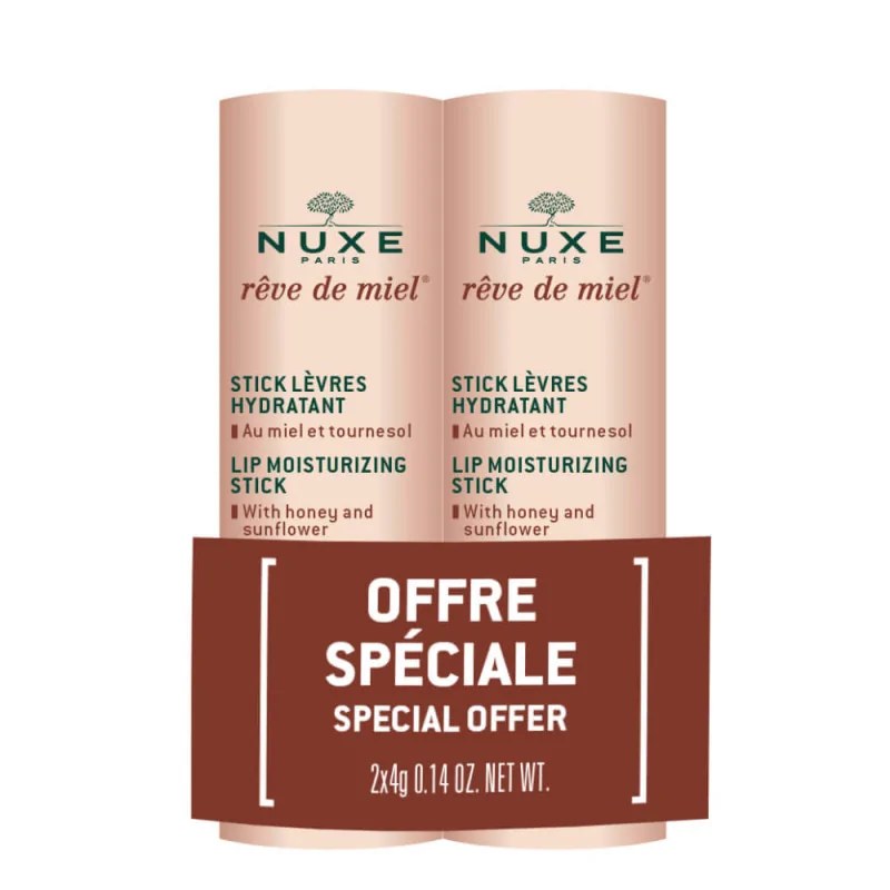 NUXE NUXE Rêve de Miel - Duo Stick lèvres 2 x 4g