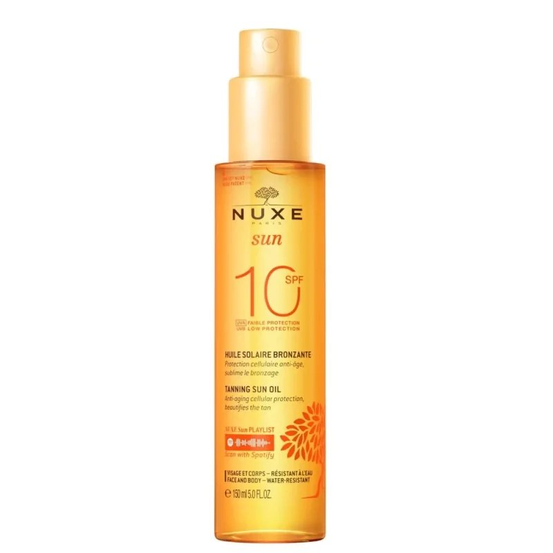 NUXE NUXE SUN HUILE BRONZANTE SPF10 150 ML