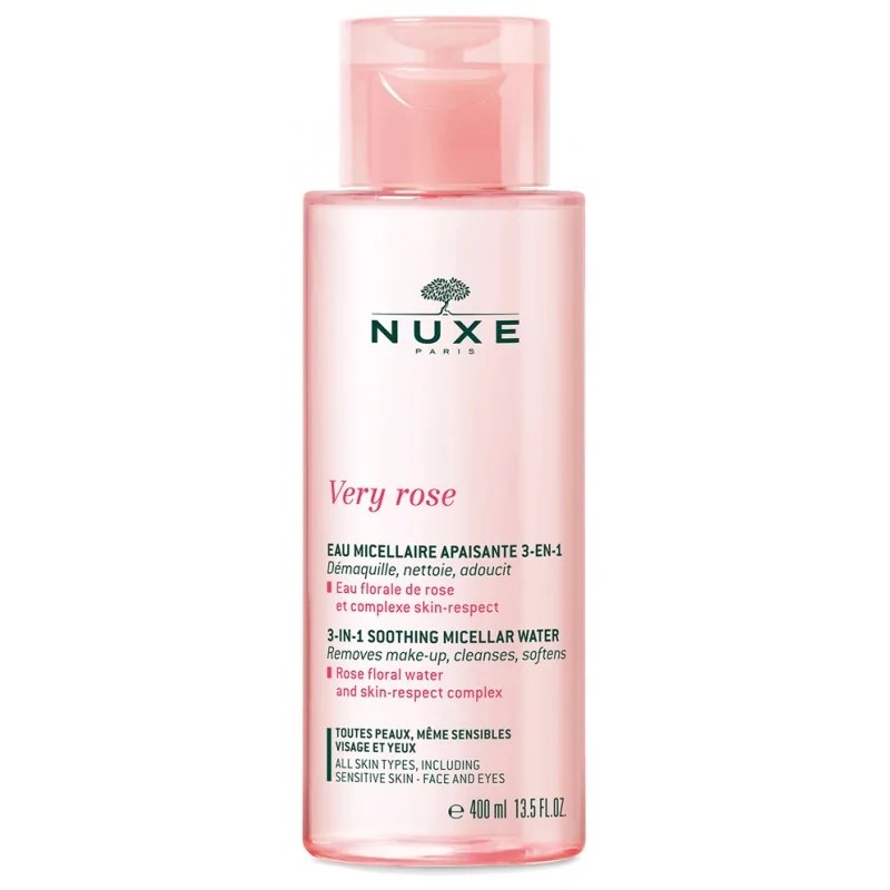 NUXE NUXE Very Rose - Eau démaquillante 3 en 1 400ml