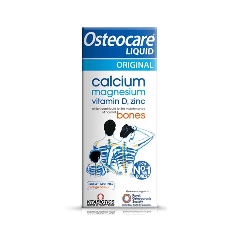 OSTEOCARE Osteocare Calcium Magnésium Zinc Vitamine D3 Liquide – 200ml