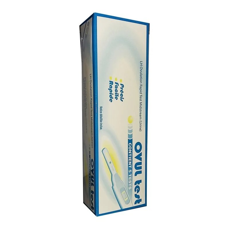 OVUL TEST  OVUL TEST D'OVULATION ONE STEP LOT DE 5 TESTS