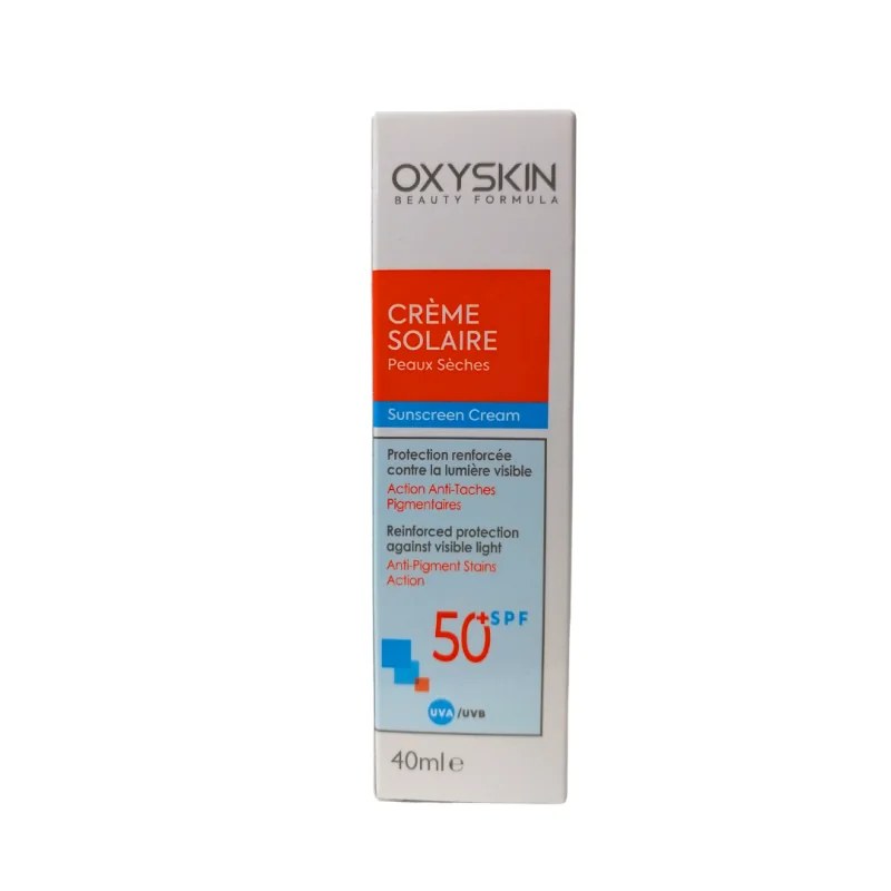 OXYSKIN Oxyskin Ecran solaire Peaux Seches spf50+ 40ml