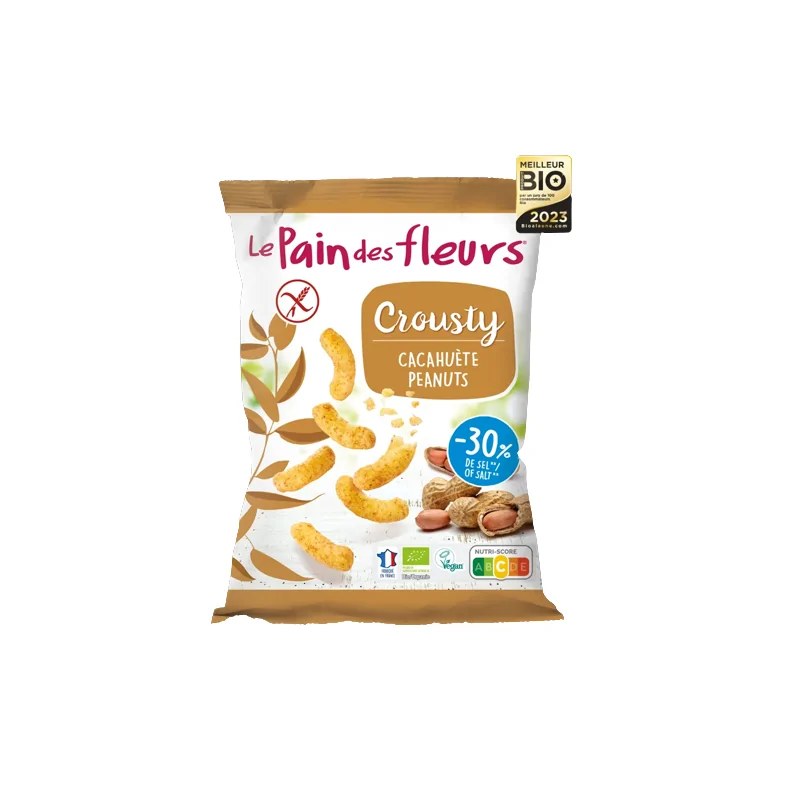 Pain des fleurs PAIN DES FLEURS CROUSTY CACAHUETE 75G