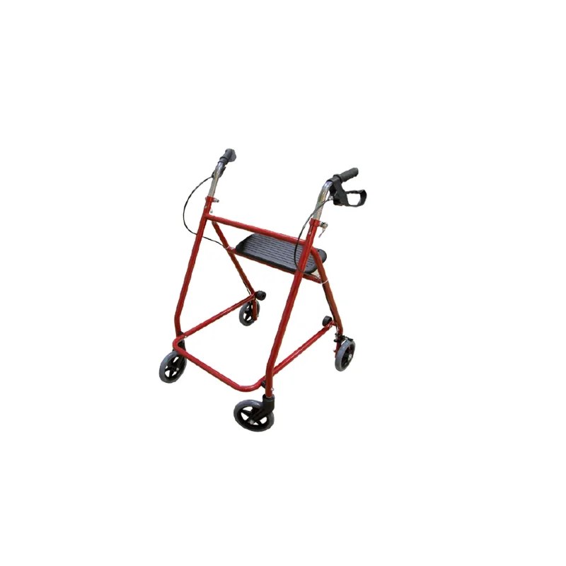 para-médical Rollator 4 roues en acier avec siège L3005