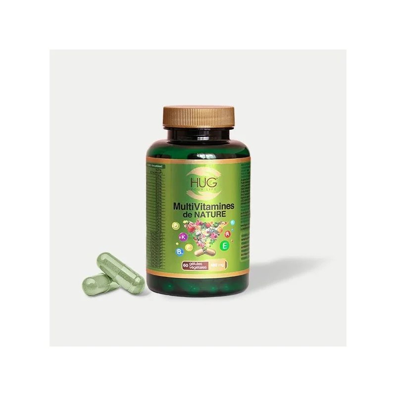 HUG NATURE MULTIVITAMINES 60 capsules