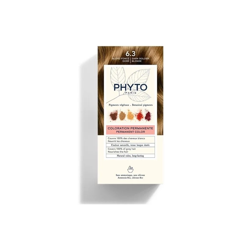 PHYTO PHYTO COLORATION 6.3 BLOND FONCÉ DORÉ