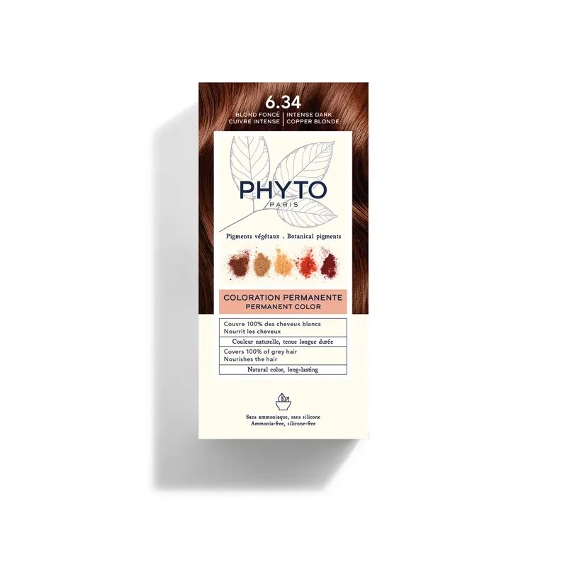 PHYTO PHYTO COLORATION 6.34 Blond Foncé Cuivré