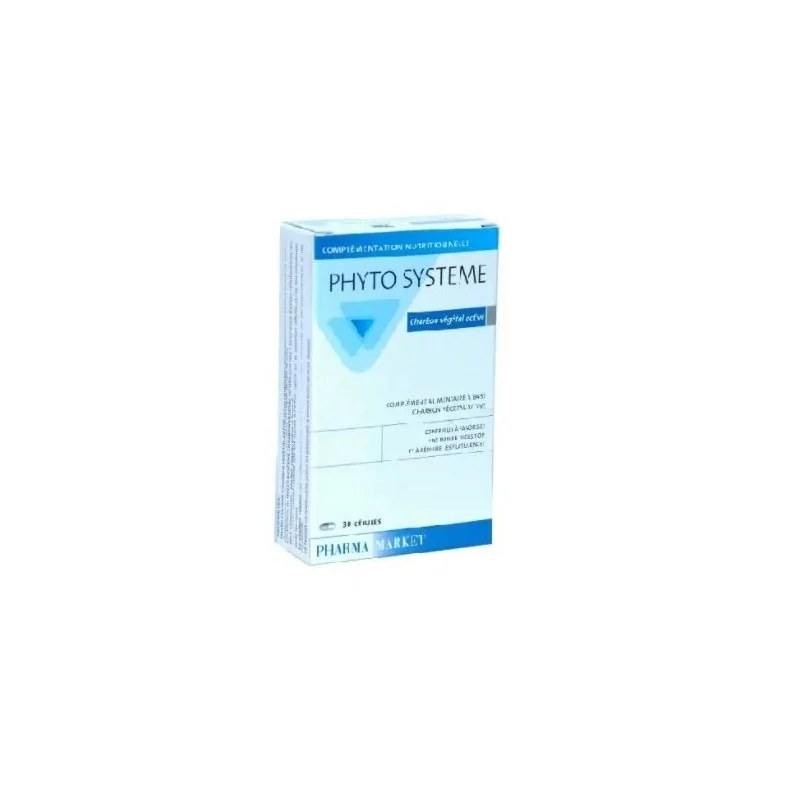 PHYTO SYSTEME Phyto Systeme Charbon Vegetal Active 30gelules