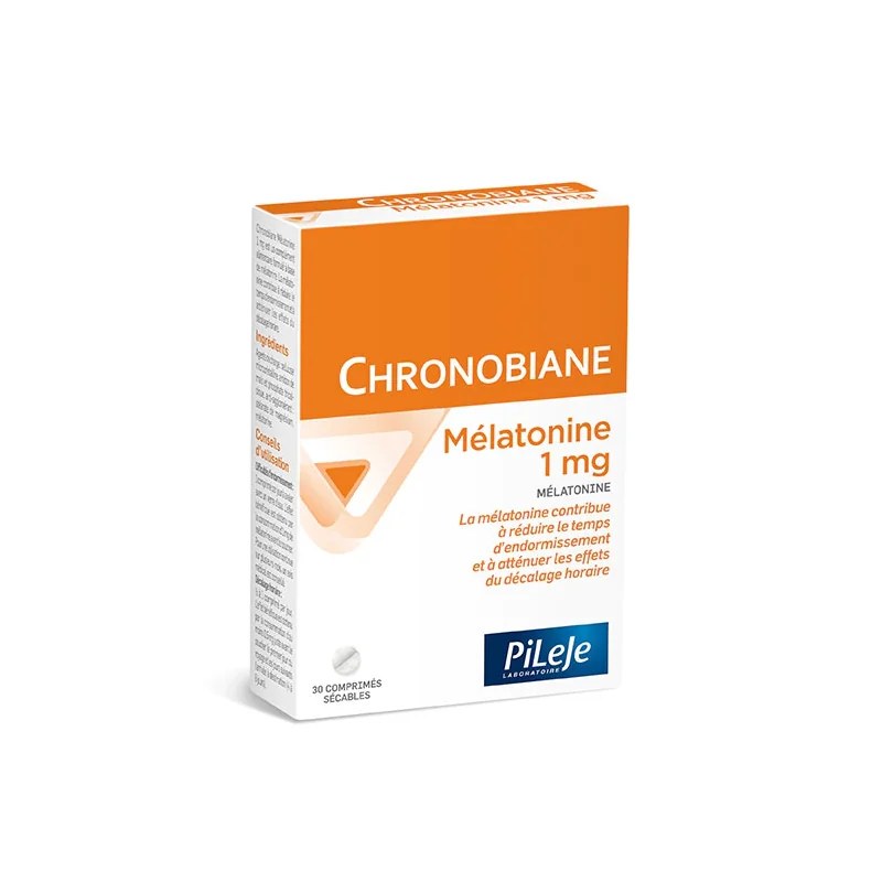 pileje PILEJE Chronobiane Mélatonine 1 mg 30 comprimés