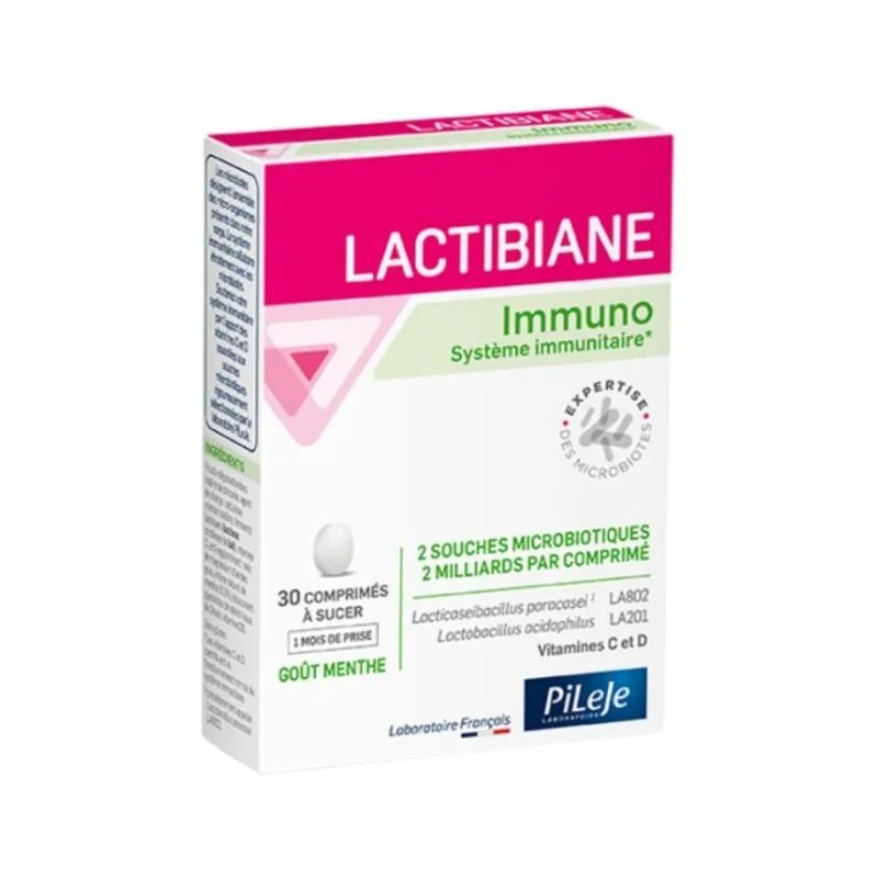 pileje PILEJE LACTIBIANE IMMUNO 30 COMPRIMES