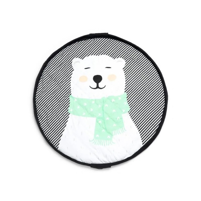 Play&go play&go Sac de rangement de jouets et tapis de jeux SOFT Ours Polaire